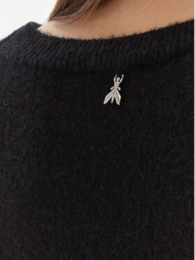 Patrizia Pepe Sweter 2K0326 K293 Czarny Regular Fit