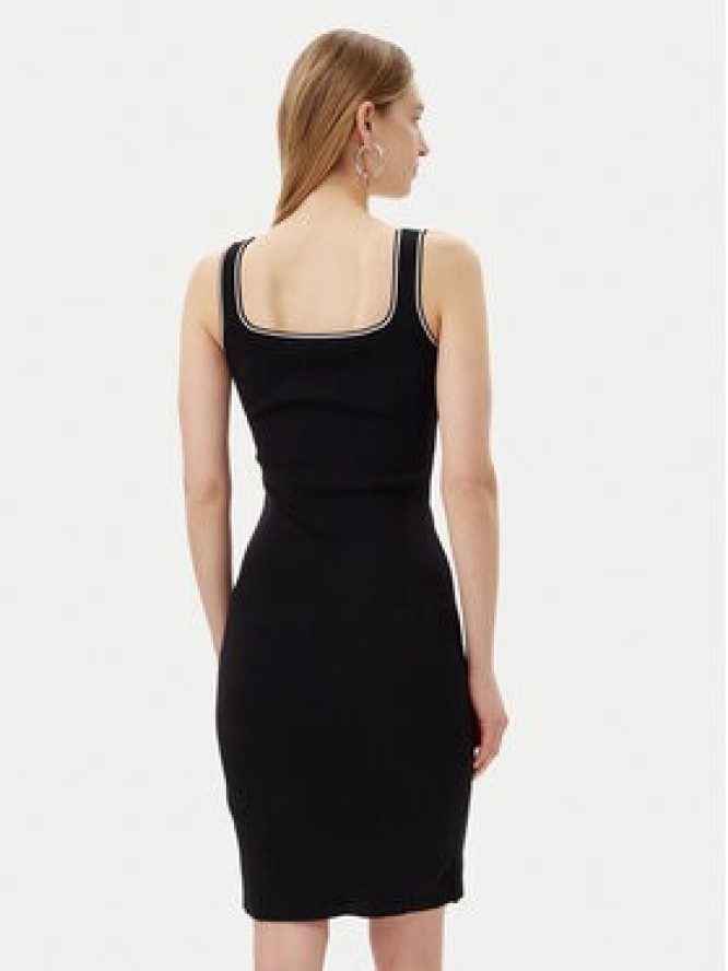 KARL LAGERFELD Sukienka codzienna A2W13018 Czarny Slim Fit