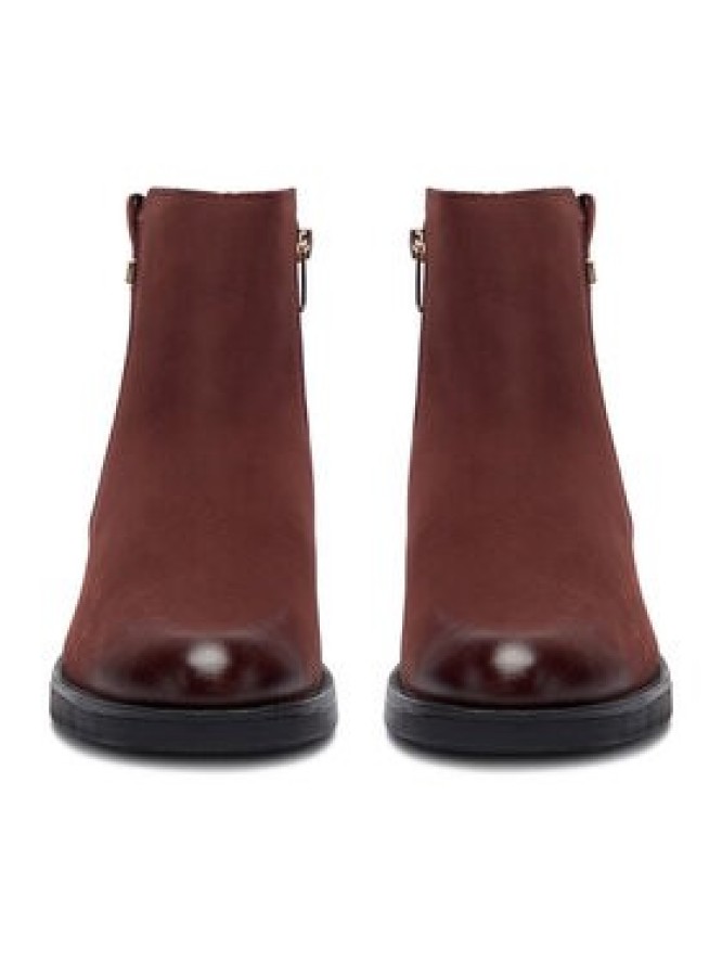 MEXX Botki CEO-MX/032C-WI23 Bordowy