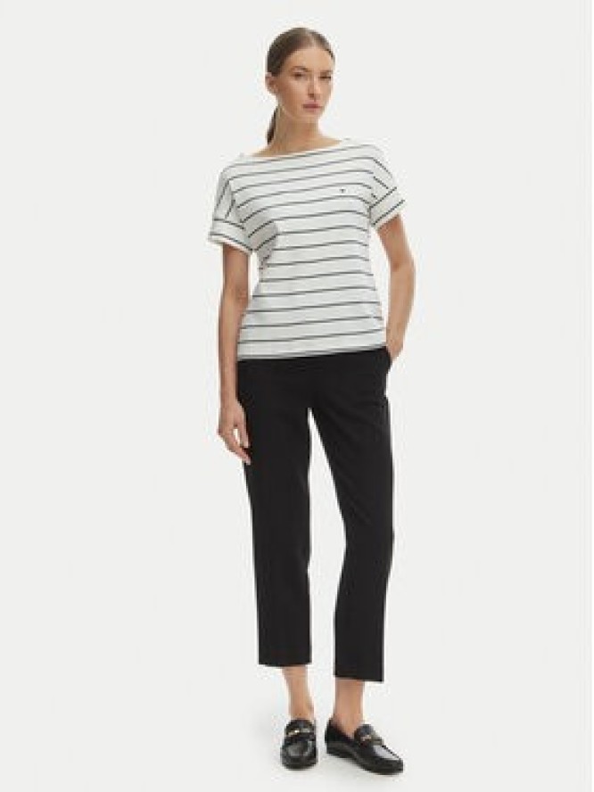 Tommy Hilfiger T-Shirt WW0WW49723 Écru Loose Fit