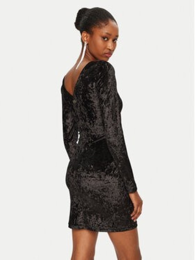 Rinascimento Sukienka koktajlowa CFC0121760003 Czarny Regular Fit