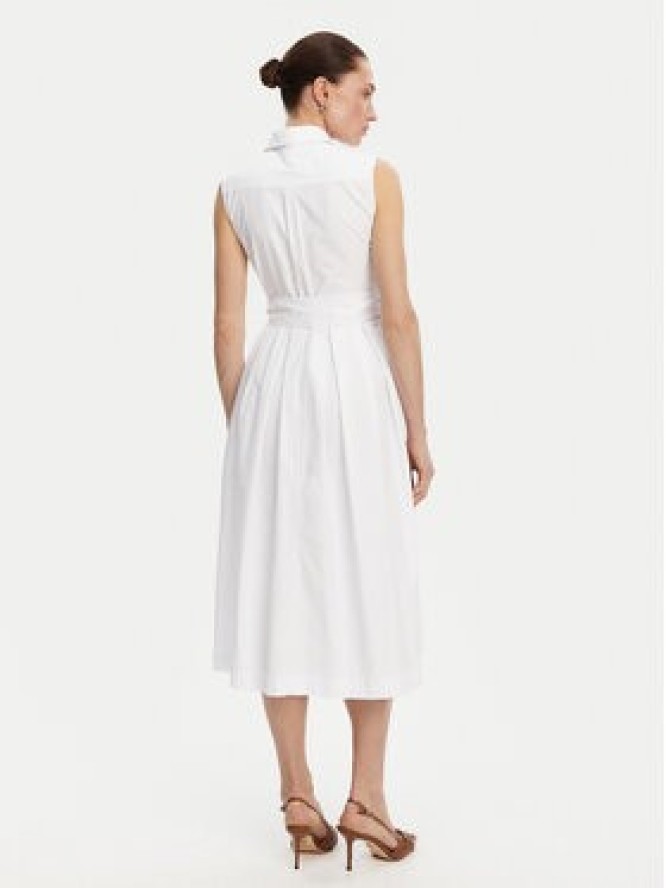 Silvian Heach Sukienka koszulowa GPP25450VE Biały Regular Fit