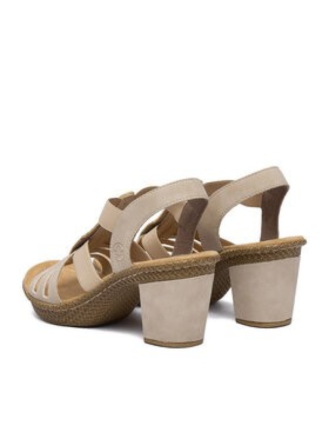 Rieker Sandały CEO-66526-62 Beżowy