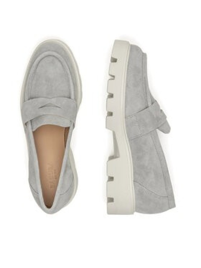 Badura Mokasyny AMANTEA-28180LM Szary