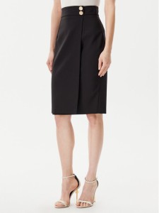 Artigli Spódnica ołówkowa ACGO000902 Czarny Slim Fit