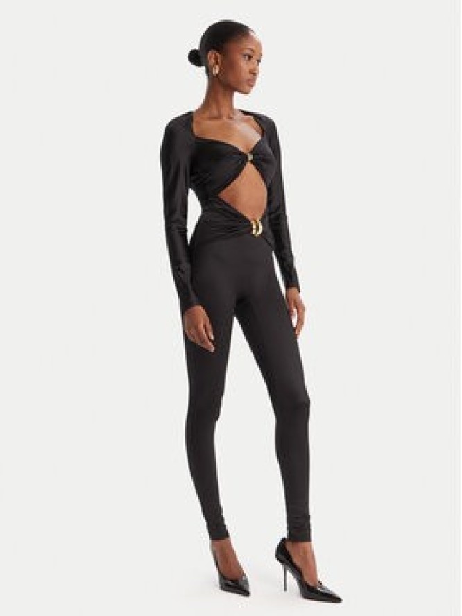 Elisabetta Franchi Kombinezon TU-043-51E2-V500 Czarny Slim Fit