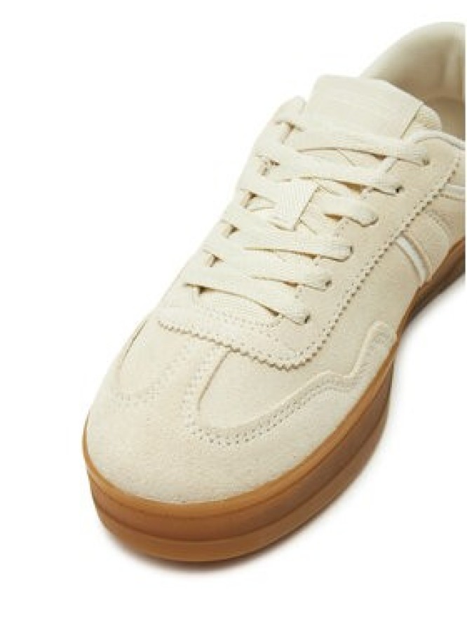 Tommy Jeans Sneakersy The Greenwich Suede EN0EN02696 Écru