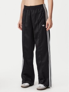 adidas Spodnie dresowe Satin Sst KS9372 Czarny Loose Fit