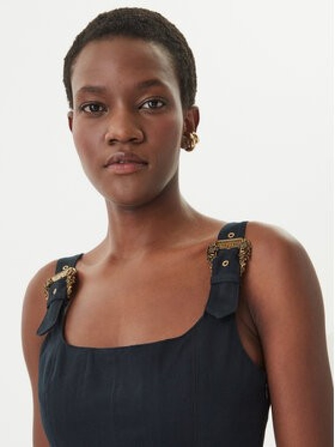 Versace Jeans Couture Sukienka codzienna 80HAO909 N0715 Czarny Slim Fit