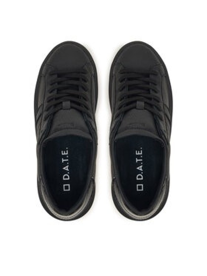 D.A.T.E. Sneakersy Hill Low Platform W431-HP-MN Czarny