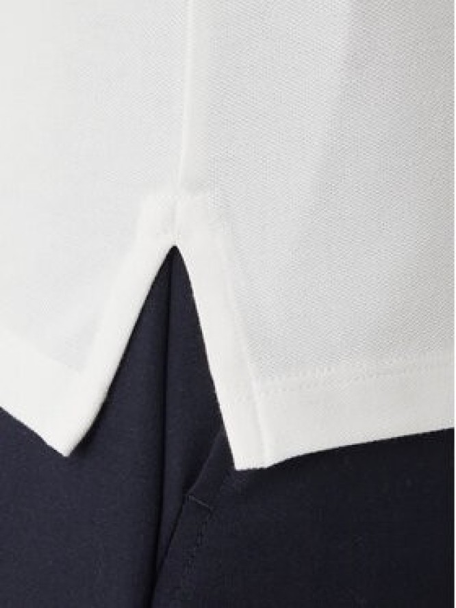 Gant Polo 4201535 Biały Slim Fit