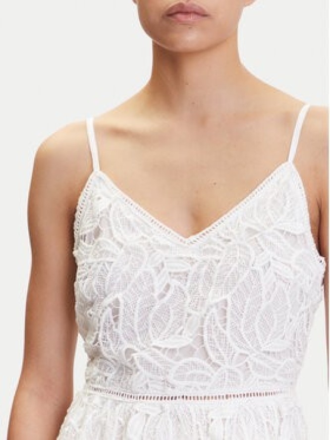 YAS Sukienka letnia Lifa 26037183 Biały Regular Fit