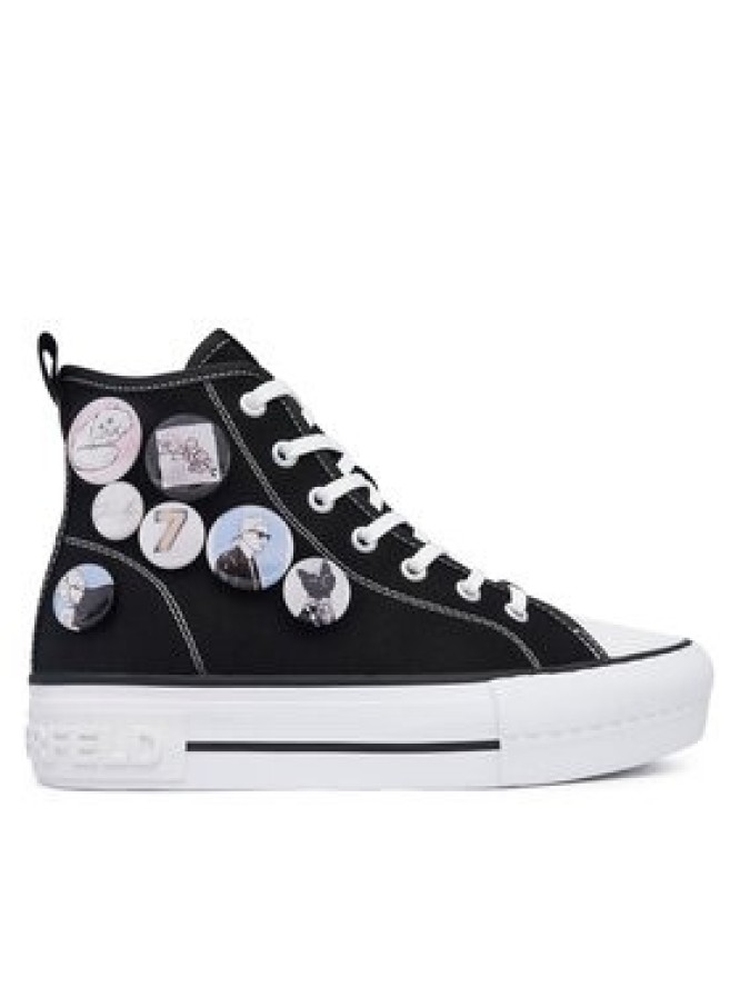 KARL LAGERFELD Trampki KL60459 Czarny