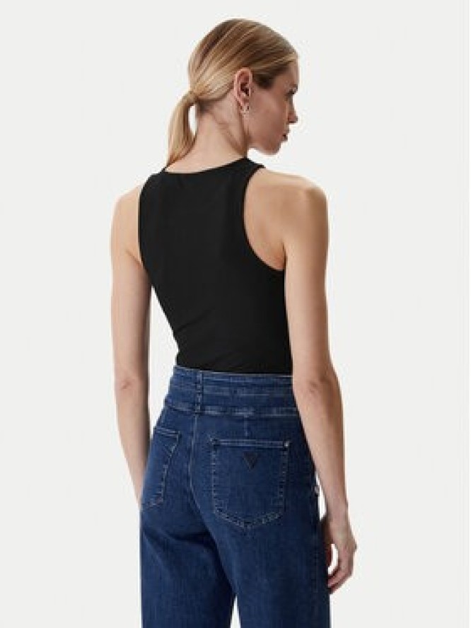 Guess Top W6RP39 KD092 Czarny Regular Fit