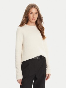 BOSS Sweter Febisan 50478315 Écru Regular Fit
