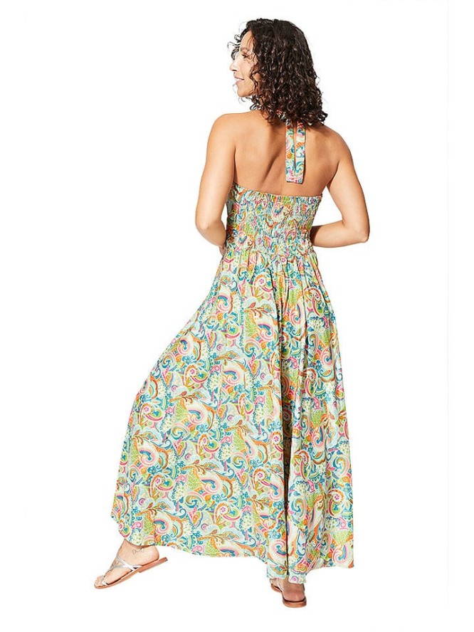 Aller Simplement Kombinezon w kolorze jasnozielono-pomarańczowym rozmiar: 34-40