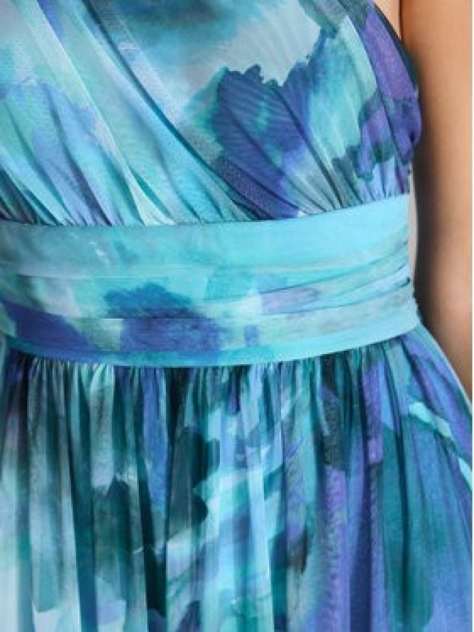 Swing Sukienka wieczorowa 5AI18900 Niebieski Regular Fit