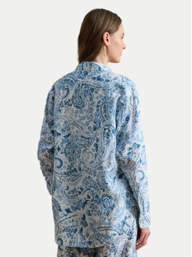 LAUREN RALPH LAUREN Koszula 200P08926001 Niebieski jasny Relaxed Fit