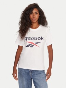 Reebok T-Shirt RK25173CCW Biały Regular Fit