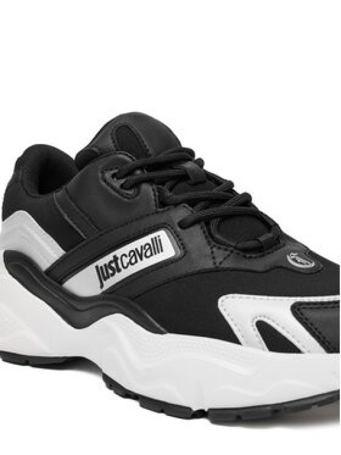 Just Cavalli Sneakersy 79RA3SL2 ZSD67 LS1 Czarny