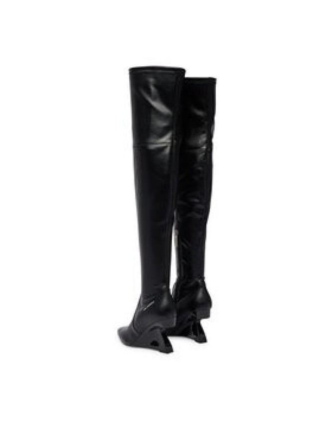 KARL LAGERFELD Kozaki Waverly KL34690 Czarny