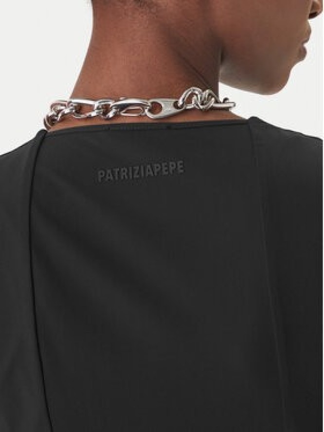 Patrizia Pepe Sukienka koktajlowa 2A3010/JZ26-K103 Czarny Regular Fit