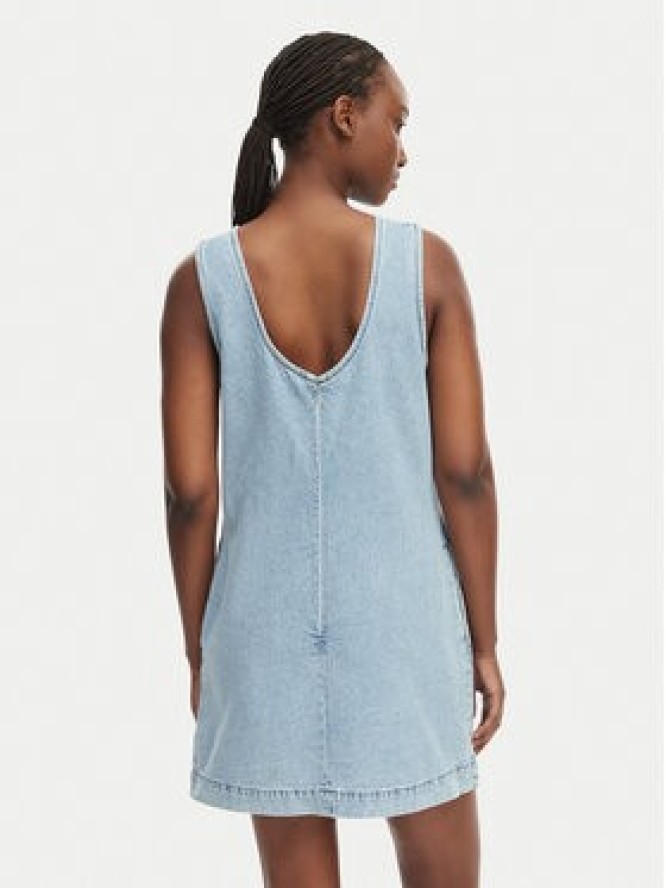 Calvin Klein Jeans Sukienka jeansowa LV047F499G Niebieski Regular Fit