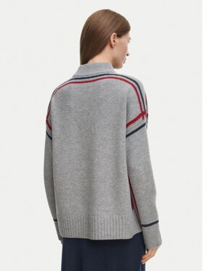 Tommy Hilfiger Golf WW0WW51430 Szary Relaxed Fit