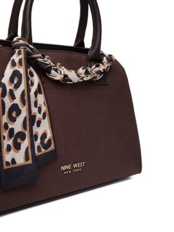 Nine West Torebka CEO-HELLESA-LDA9422 Brązowy ciemny
