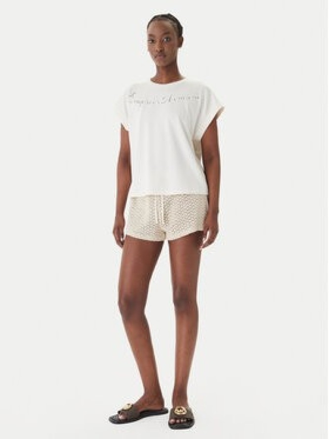 Emporio Armani T-Shirt EW000616 AF20243 U1131 Biały Regular Fit