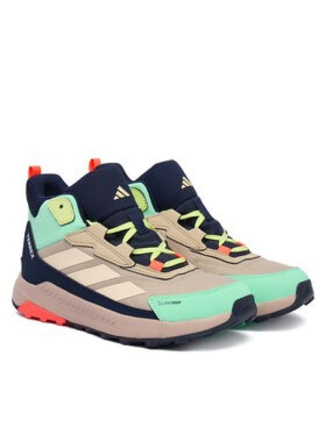 adidas Trekkingi Terrex Anylander Mid Climaproof Junior Hiking Shoes KJ2667 Kolorowy