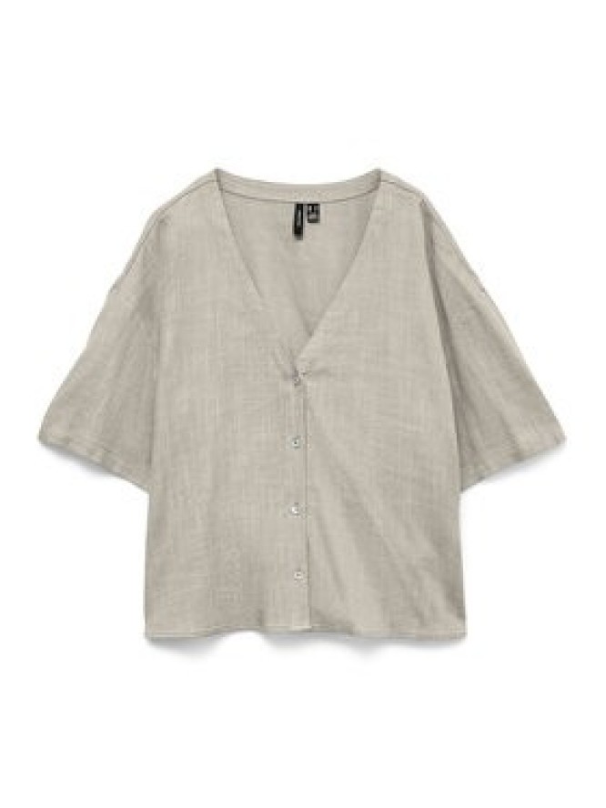 Vero Moda Koszula Rosie 10346914 Beżowy jasny Loose Fit