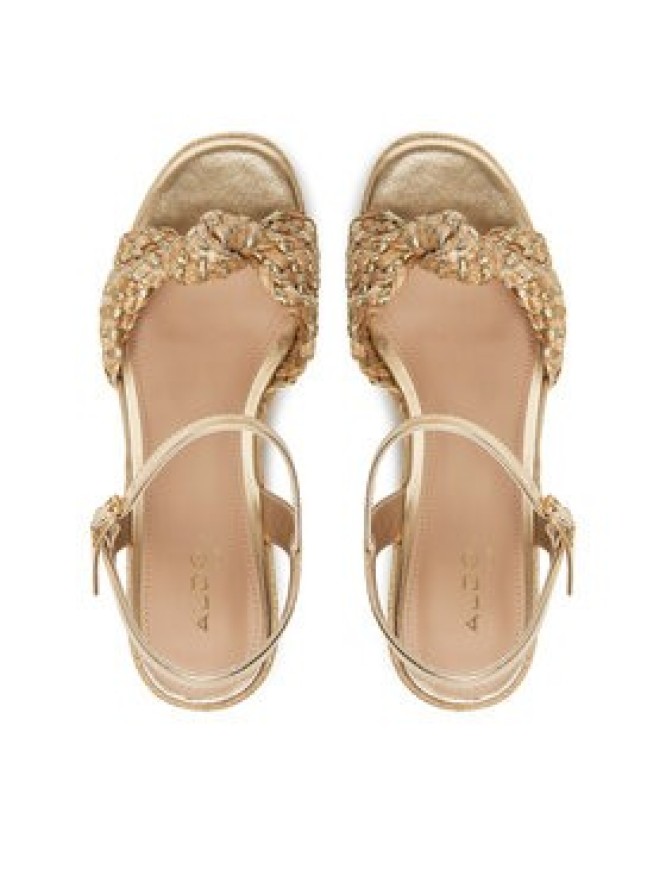 Aldo Espadryle Annamarie 13740443 Złoty