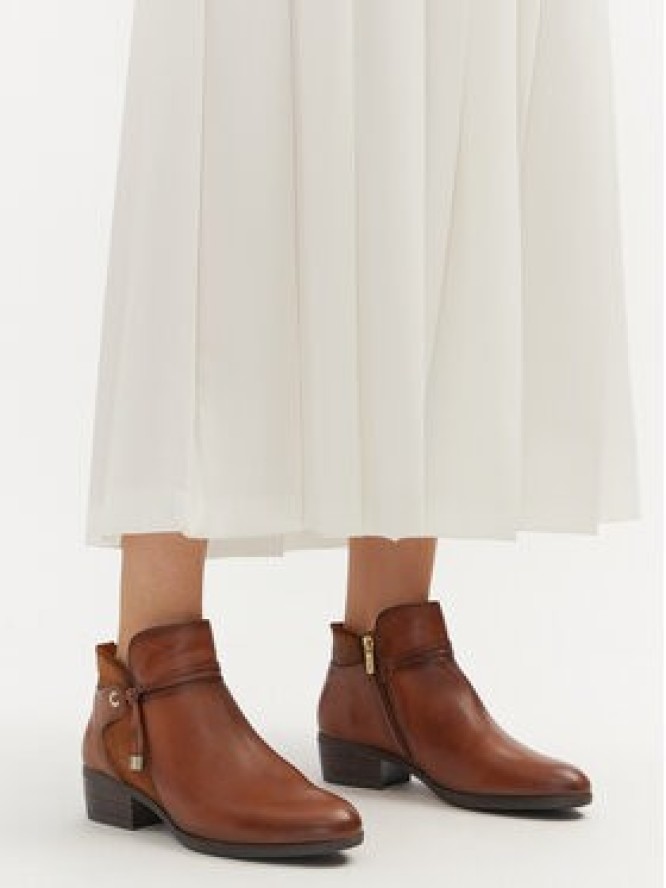 Pikolinos Botki W1U-8505 Brązowy