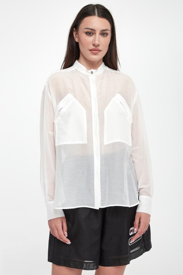 Koszula damska z jedwabiem Andy PINKO