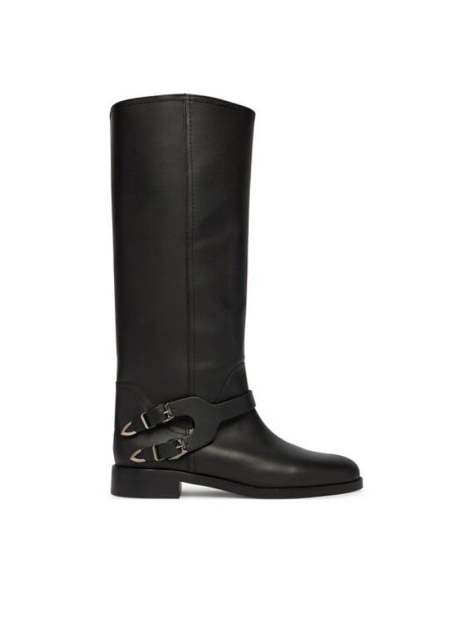 PINKO Oficerki Cheval 02 SD0635P001 Czarny