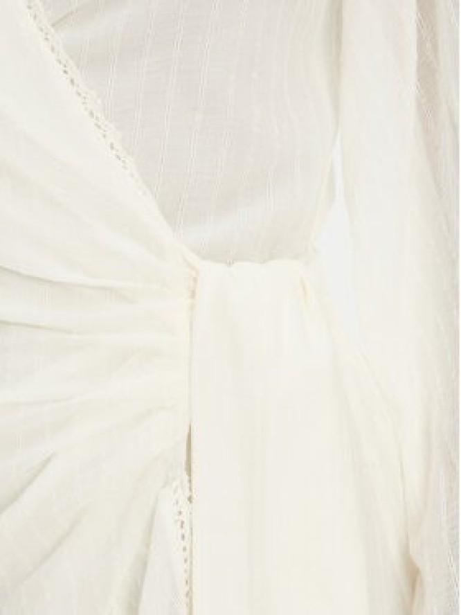 Marciano Guess Sukienka wieczorowa 5GGK53 7317A Écru Regular Fit