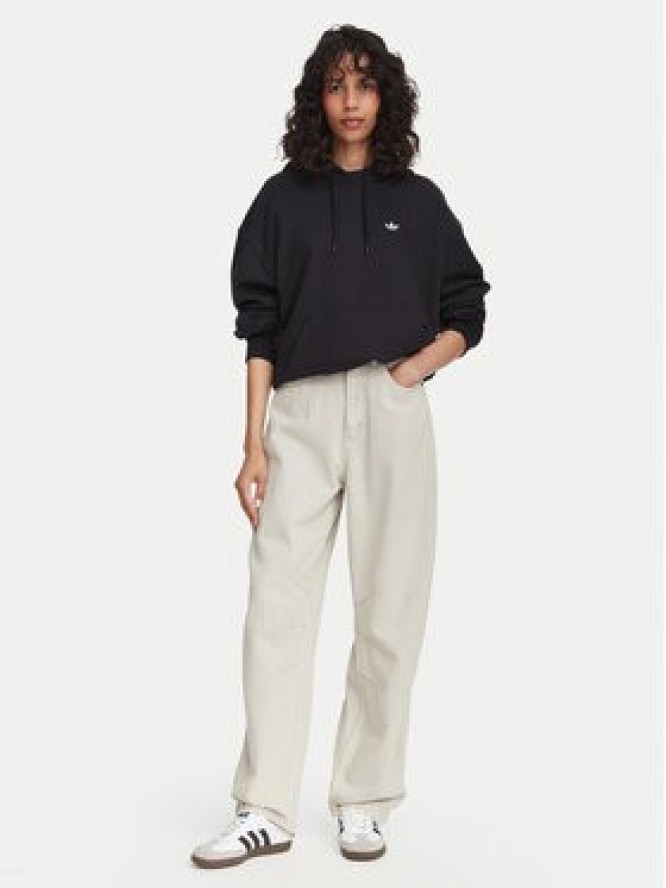 adidas Bluza Essentials KR3605 Czarny Oversize