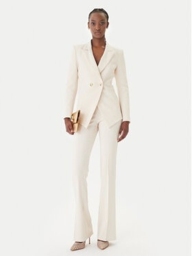 Rinascimento Spodnie materiałowe CFC0127876003 Beżowy Slim Fit