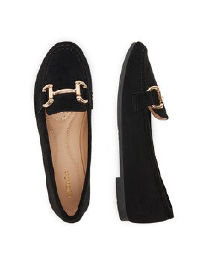 DeeZee Mokasyny LE601-42 Czarny