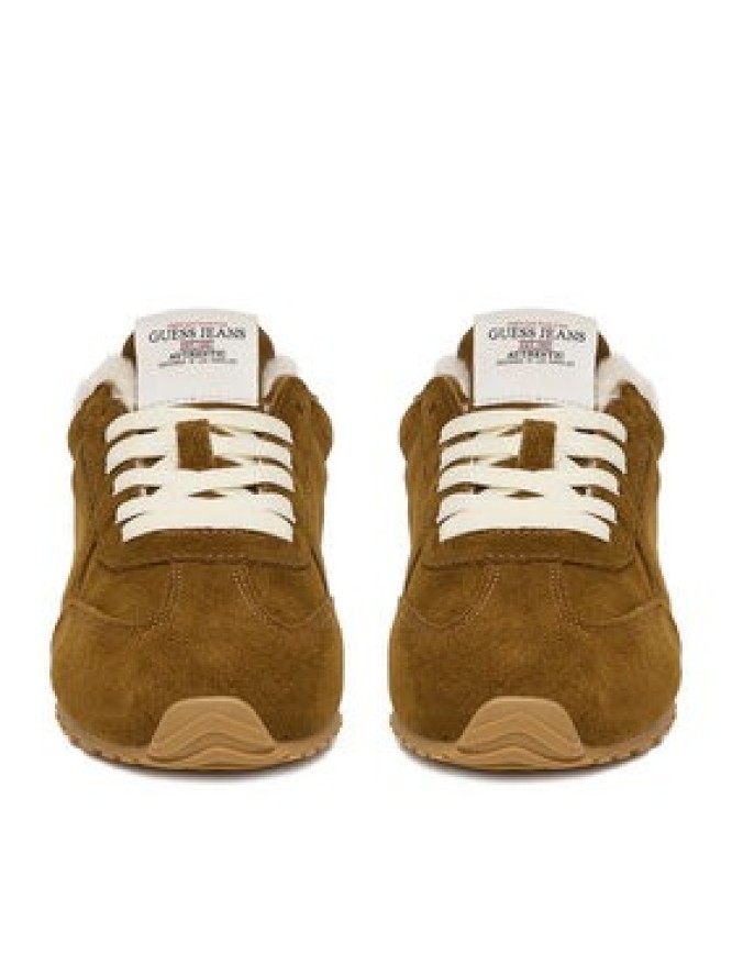 Guess Jeans Sneakersy EO-GSJ0126 Brązowy