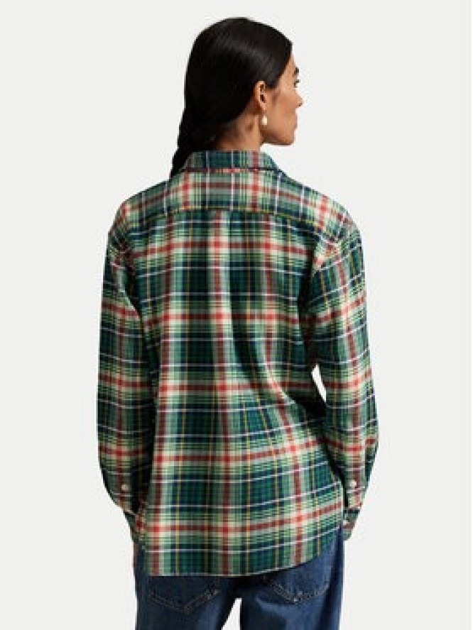 Polo Ralph Lauren Koszula 211A95156002 Zielony Relaxed Fit