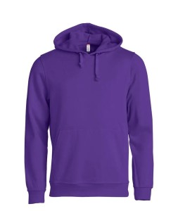 clique Basic Hoody bluza z kapturem unisex, miękki materiał antymech – bright