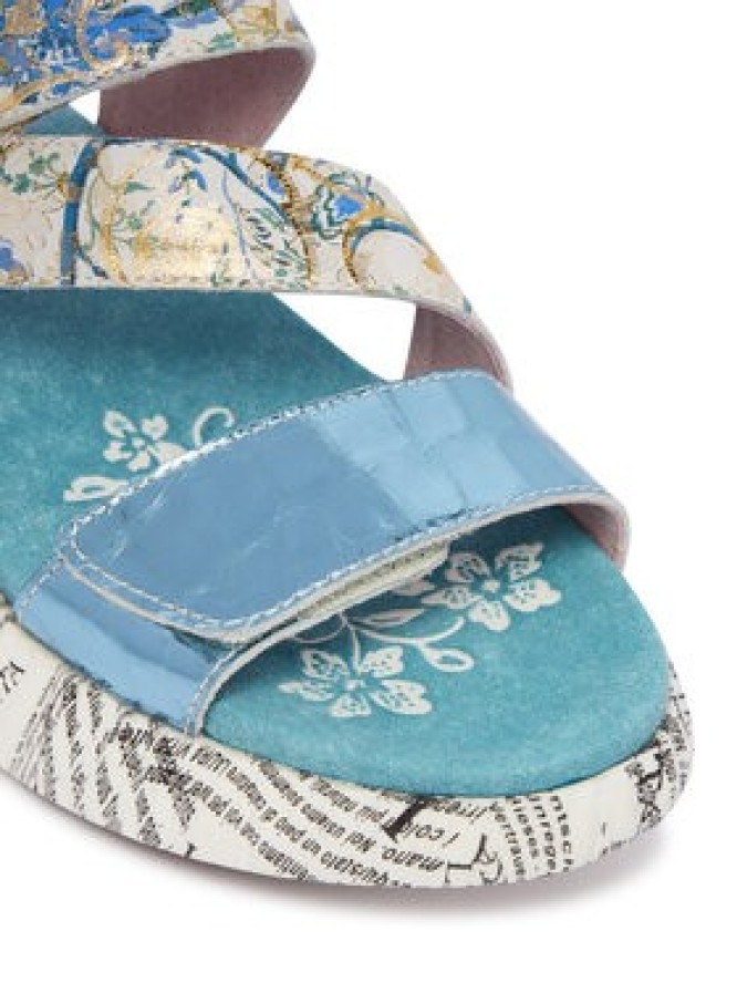 Laura Vita Sandały Nikito 19 Niebieski