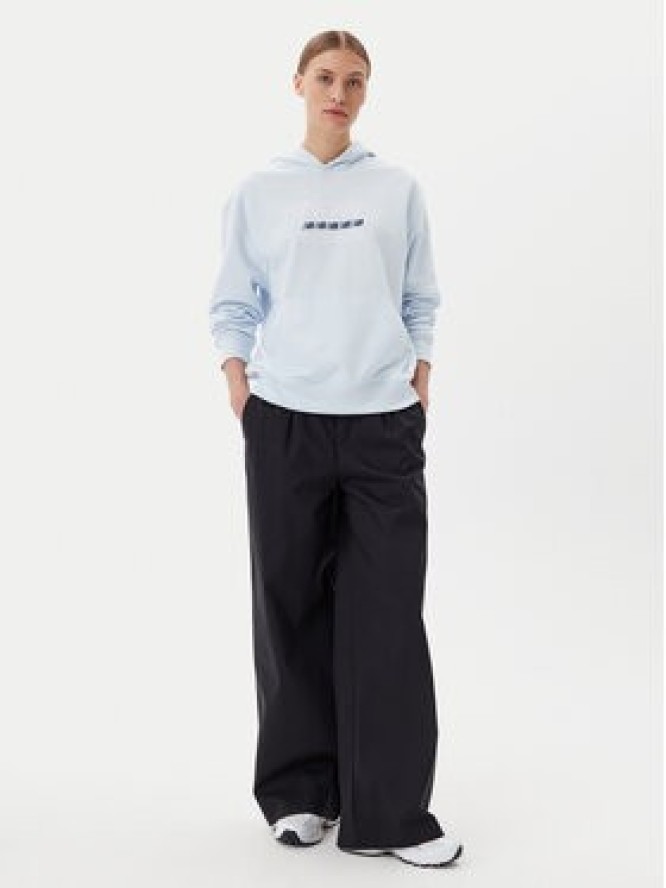 New Balance Bluza Sport Graphic WT51519 Niebieski Relaxed Fit