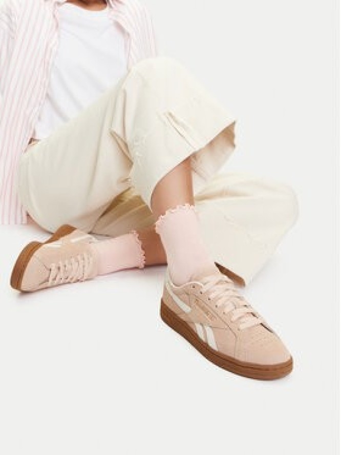 Reebok Sneakersy Club C Grounds Uk 100208146 Różowy