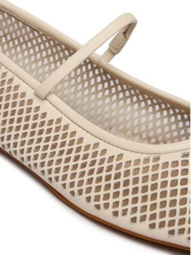 LAUREN RALPH LAUREN Baleriny Jayna 802P04176004 Biały