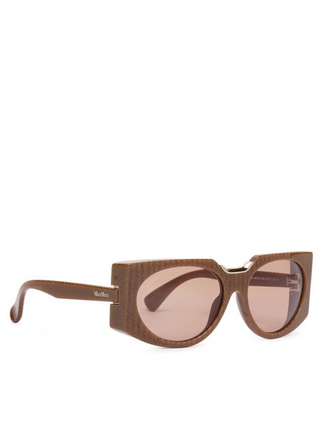 Max Mara Okulary przeciwsłoneczne MM0123 56E Brązowy