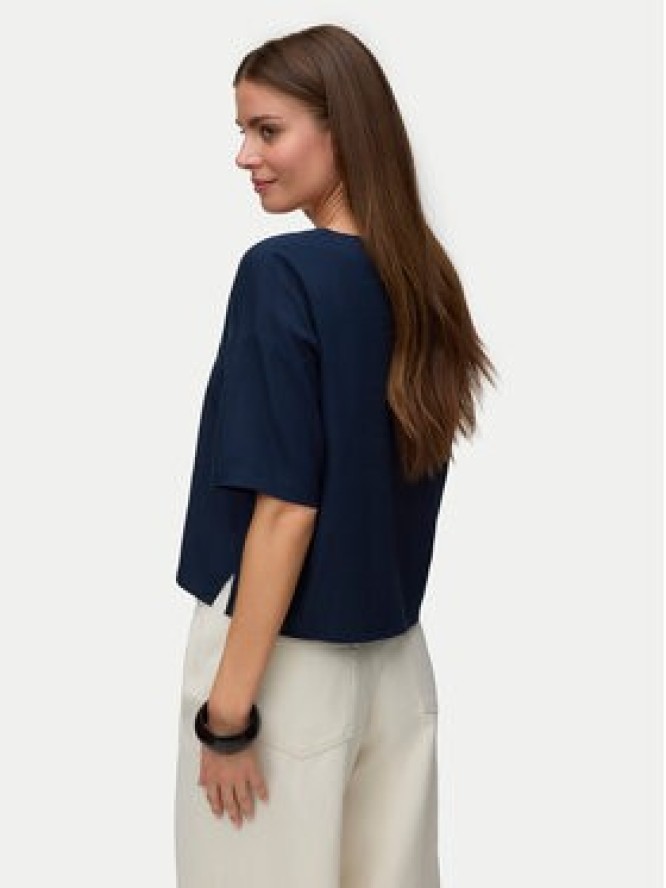 Vero Moda Koszula Rosie 10346914 Granatowy Loose Fit
