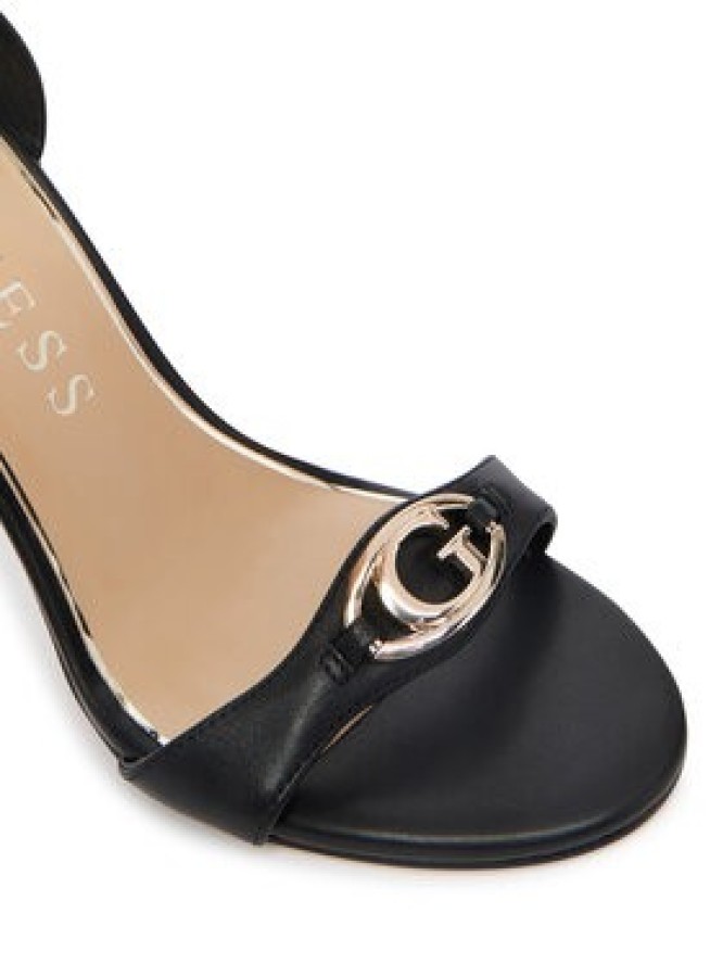 Guess Sandały FLJKAB LEA03 Czarny